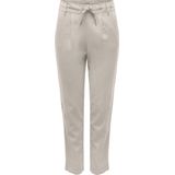 Only - Broek - Beige - 100% Polyester - Lente/Zomer