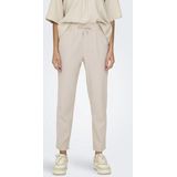 Only - Broek - Beige - 100% Polyester - Lente/Zomer