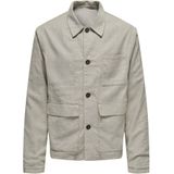 Onskane - Jas - V-Hals - Lange Mouwen - Knoopsluiting