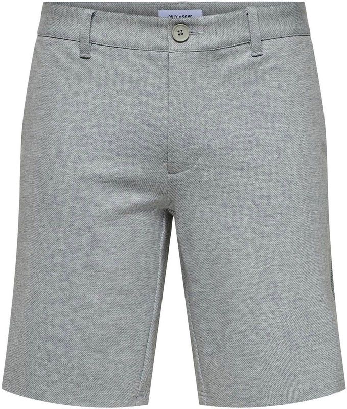 Only & Sons - Mark Chino Short - Grijs - Chino Broeken