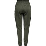 ONLY - Cargobroek - Effen - ONLARIS - Tapered - High Waist - 7/8 Lengte