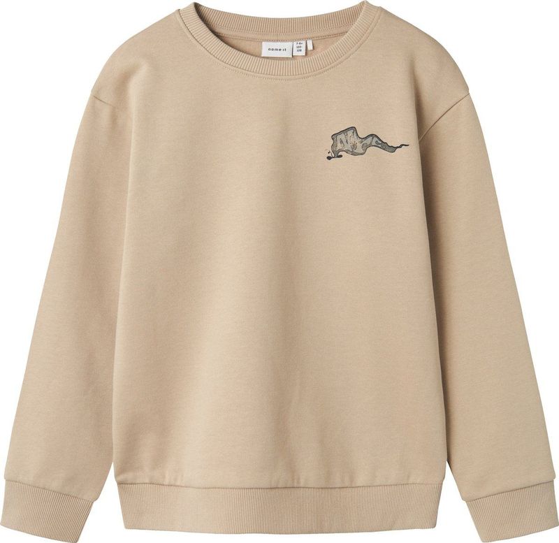 Name it sweater jongens - beige - NKMtegeo