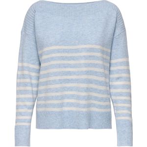 Onlglory Life Ls Boatneck Cc KNT, Soft Chambray, XS