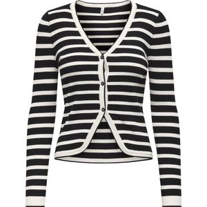 Only - ONLMEDDI LS V-Neck Cardigan - Zwart - Regular Fit