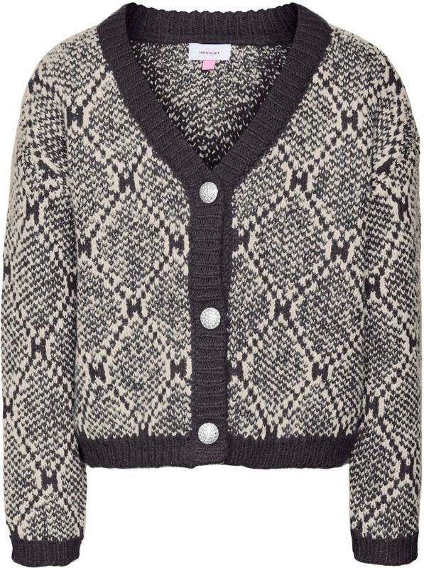 Vmrory - Gebreid Vest - V-Hals - Lange Mouwen - Loose Fit