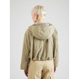 Onlbealo - Jas - Tussenjas - Met Capuchon - Lange Mouwen, Ritssluiting, Zijzakken met Drukknoopsluiting