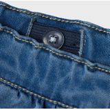 Loose Fit Jeans - Met Verstelbare Taille - Rekbare Boorden - Subtiele Slijtageplekken