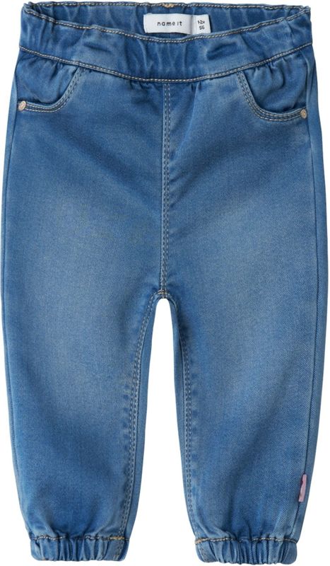 Loose Fit Jeans - Met Verstelbare Taille - Rekbare Boorden - Subtiele Slijtageplekken