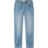 Jogger Fit Jeans - Blauw - Katoen/Polyester/Elastaan - Verstelbare Taille