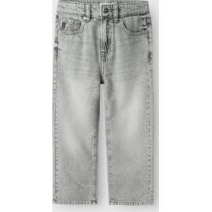 NAME IT KIDS - Broeken - Grijs - Denim - Straight Fit