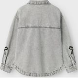 NAME IT - NKFGLORIA DNM EMB JACKET - Meisjes - Buitenjas - Denim - Afgedragen Look