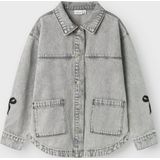 NAME IT - NKFGLORIA DNM EMB JACKET - Meisjes - Buitenjas - Denim - Afgedragen Look