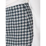 ONLY - ONLKimmie - Minirok - Cyaan Blauw / Wit - Slanke Pasvorm