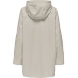 ONLY - Regenjas - Ecru - 100% Polyurethaan - Lang