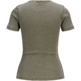 JACK & JONES - Jxfrankie Wash Ss Str Tee - T-shirt - Morel - Katoen