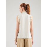 Selected - Viva Sun - Mouwloze Blouse - Korte Mouwen - Regular Fit