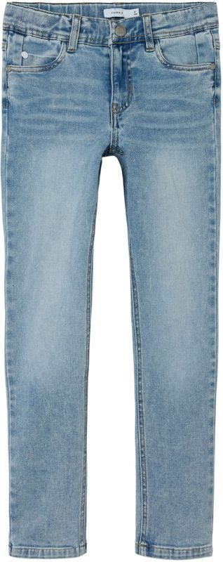 Jeans - X-slim Fit - Zware Slijtage - Verstelbare Taille - Blauw
