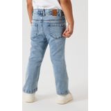Name it mini Meisjes Nmfsalli Bootcut Jeans 8292-To Noos, Lichtblauw gebleekte denim, 104 cm