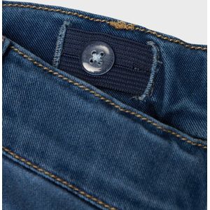 Slim-fit Jeans - Denim - Zwart - Verstelbare Taille - Achterzakken - Voorzakken