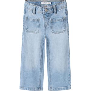 Name it broek meisjes - light blue - NMFsalli - maat 92
