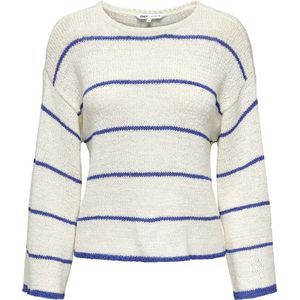 Only - Regular Fit Trui - Cloud Dancer/W.Dazzeli - 65% Acryl 35% Polyamide