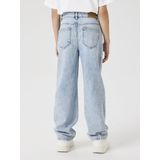 Jeans - Straight Fit - Hoge Taille - Blauw - 50% Katoen, 50% Biologisch Katoen