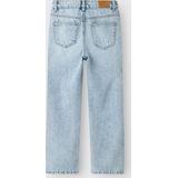 Jeans - Straight Fit - Hoge Taille - Blauw - 50% Katoen, 50% Biologisch Katoen