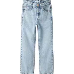 Name It - Rose Straight 9222 - Hoogzittende Jeans - Denim - 50% Katoen, 50% Biologisch Katoen