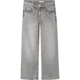 Denim - Wide-Fit Jeans - Blauw - Katoen - Baggy Fit