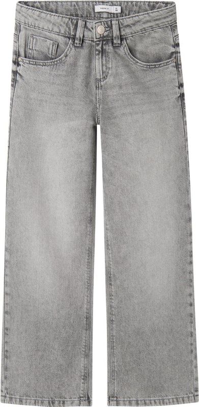 Denim - Wide-Fit Jeans - Blauw - Katoen - Baggy Fit