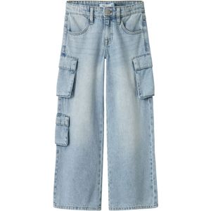 Jeans - Baggy - Blauw - 50% Katoen, 50% Biologisch Katoen