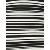 MAMALICIOUS - MLSARAFINA - Zomerjurk - Zwart/Offwhite - Gevoerde Zoom/Rand, Jersey, Spaghettibandjes