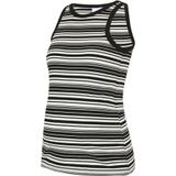 MAMALICIOUS - MLSARAFINA - Top - Zwart/Wit - Mouwloos - Slanke Pasvorm