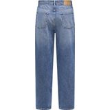 FADE - Loose Fit Jeans - Blauw - Katoen - High Waist