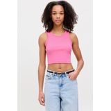 JJXX - JXFallon - Crop Top - Lichtroze - Mouwloos - Slanke Pasvorm