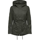 Only - ONLLORCA - Parka Jas - Groen - Dames