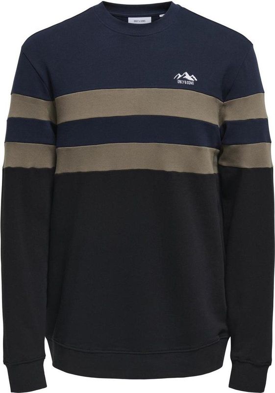 Only & Sons Thor Regular Logo CB Crew Sweater Heren