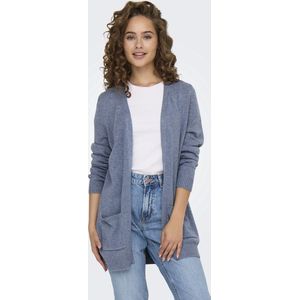 Only - Lesly - Damesvest - Effen - V-hals - Regular Fit - Kwaliteit Viscose/Nylon/Polyester