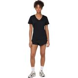 Only Play - Core - T-shirt - Zwart-multicolour - Sportkleding Met V-hals En Korte Mouwen