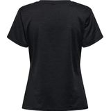 Only Play - Core - T-shirt - Zwart-multicolour - Sportkleding Met V-hals En Korte Mouwen