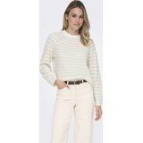 Only Trui Onlbase O-neck Pullover Knt Noo 15285227 Jet Stream/pumice Stone Dames