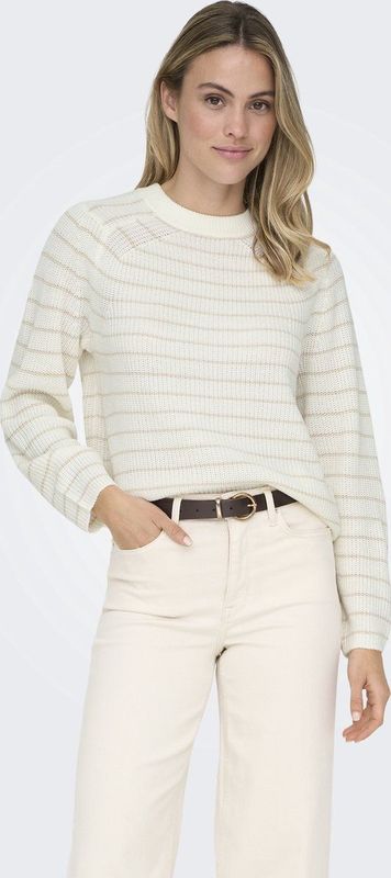 Only Trui Onlbase O-neck Pullover Knt Noo 15285227 Jet Stream/pumice Stone Dames