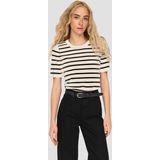 Only, Dames, Truien, Beige, Maat: L Nylon,