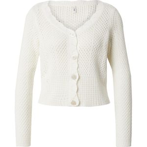 Only - Onlroselia Ls V-neck Cardi - Cloud Dancer - Dames Vest