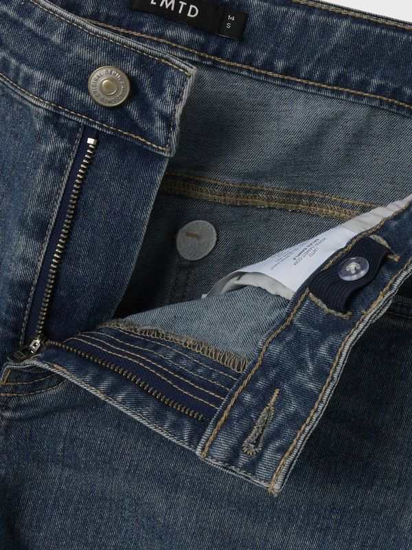 Jeans - Wide-Leg - Denim - Verstelbare Taille - Normale Taille