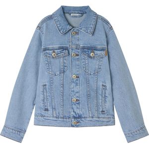 Name It - Jagger - Spijkerjas - Denim - Zwart - Katoen