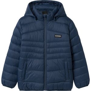 NAME IT - Gewatteerde Jas - Pufferjas - Met Afneembare Capuchon