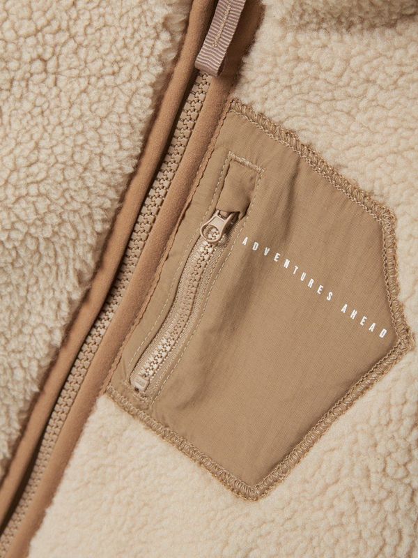 NAME IT - Teddy Jas - Sherpa - Jack - Voor Kinderen - Comfortabel en Trendy