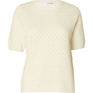 Selected Femme, Dames, Truien, Beige, Maat: S Viscose,