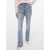 Vmtanna - Flared Fit Jeans - High Rise - Stonewash